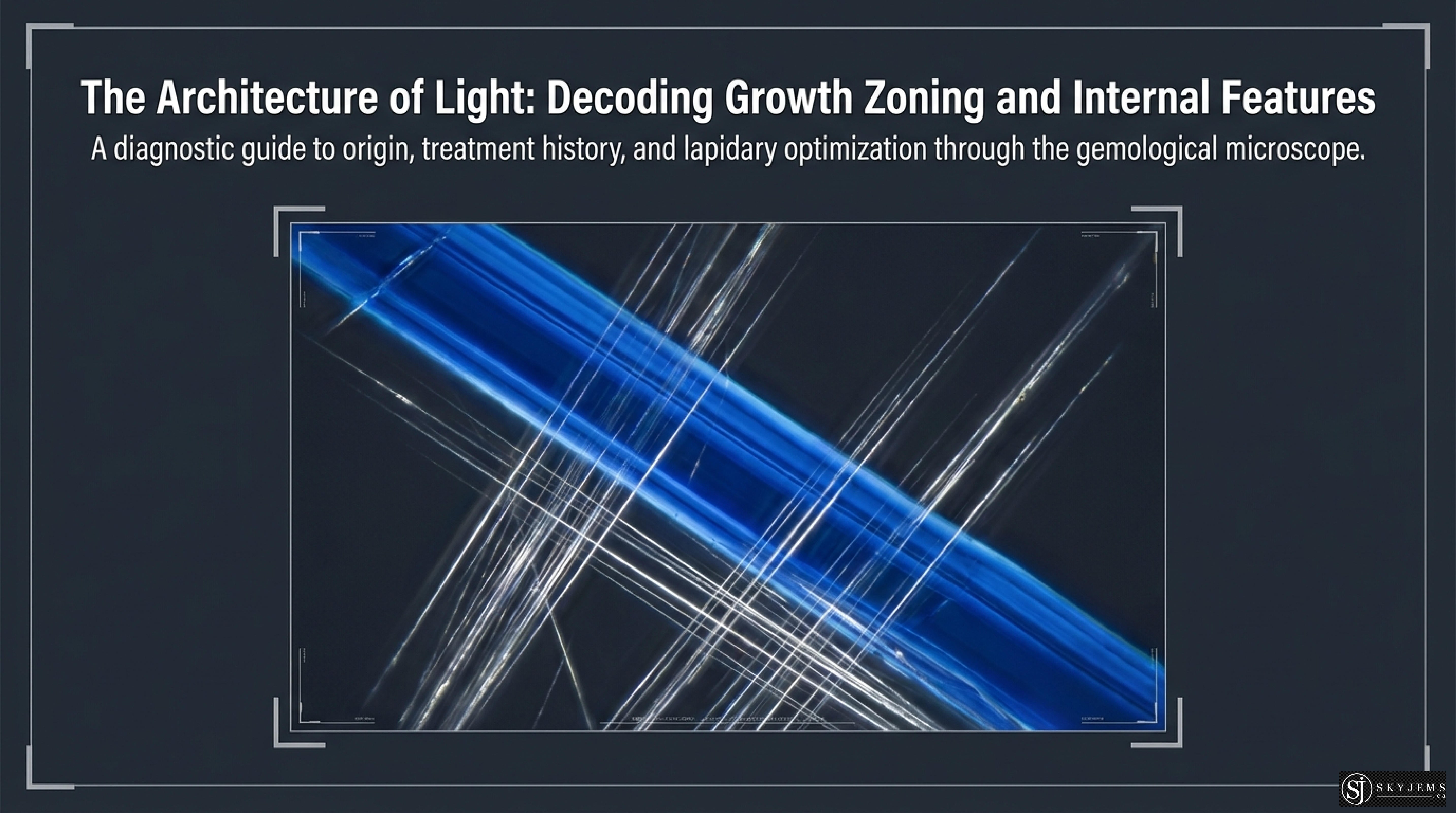 Gemstone Internal Architecture: The 3D Micro-World