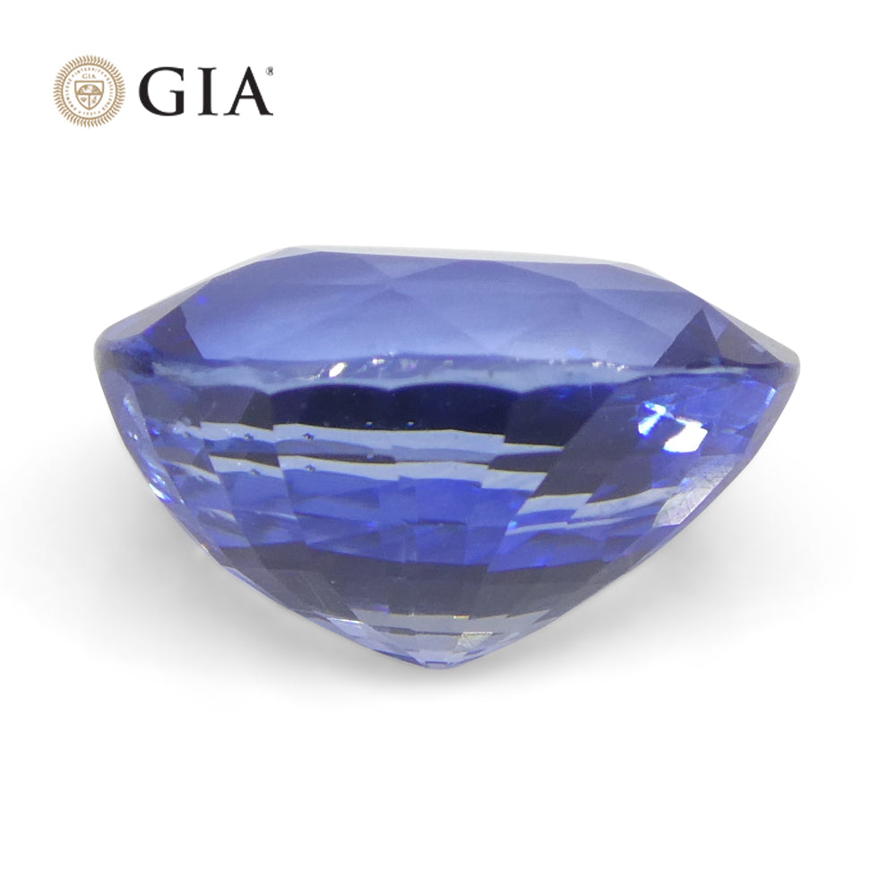 3.65ct Oval Blue Sapphire from Sri Lanka, GIA Certified Natural Gemstone by SkyJems Canadian Gem Experts