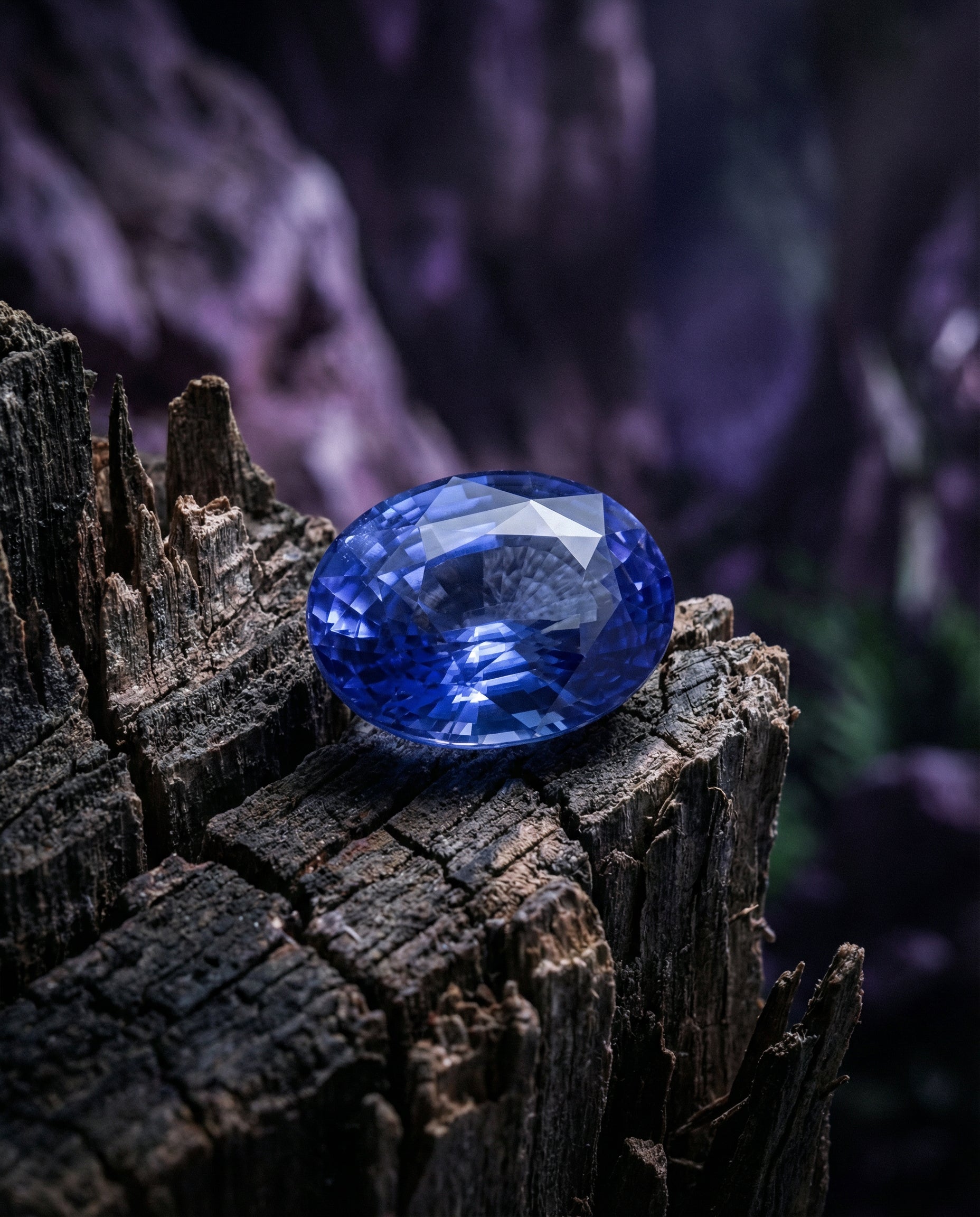 6.52ct Oval Blue Sapphire from Sri Lanka, GIA certified natural gemstone by SkyJems, premium Ceylon blue corundum