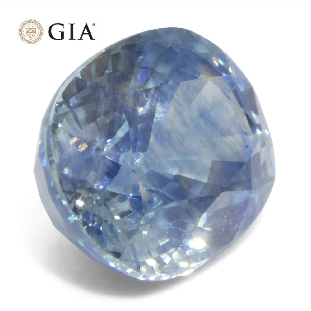 14.12ct Oval Blue Sapphire GIA Certified Madagascar - Skyjems Wholesale Gemstones