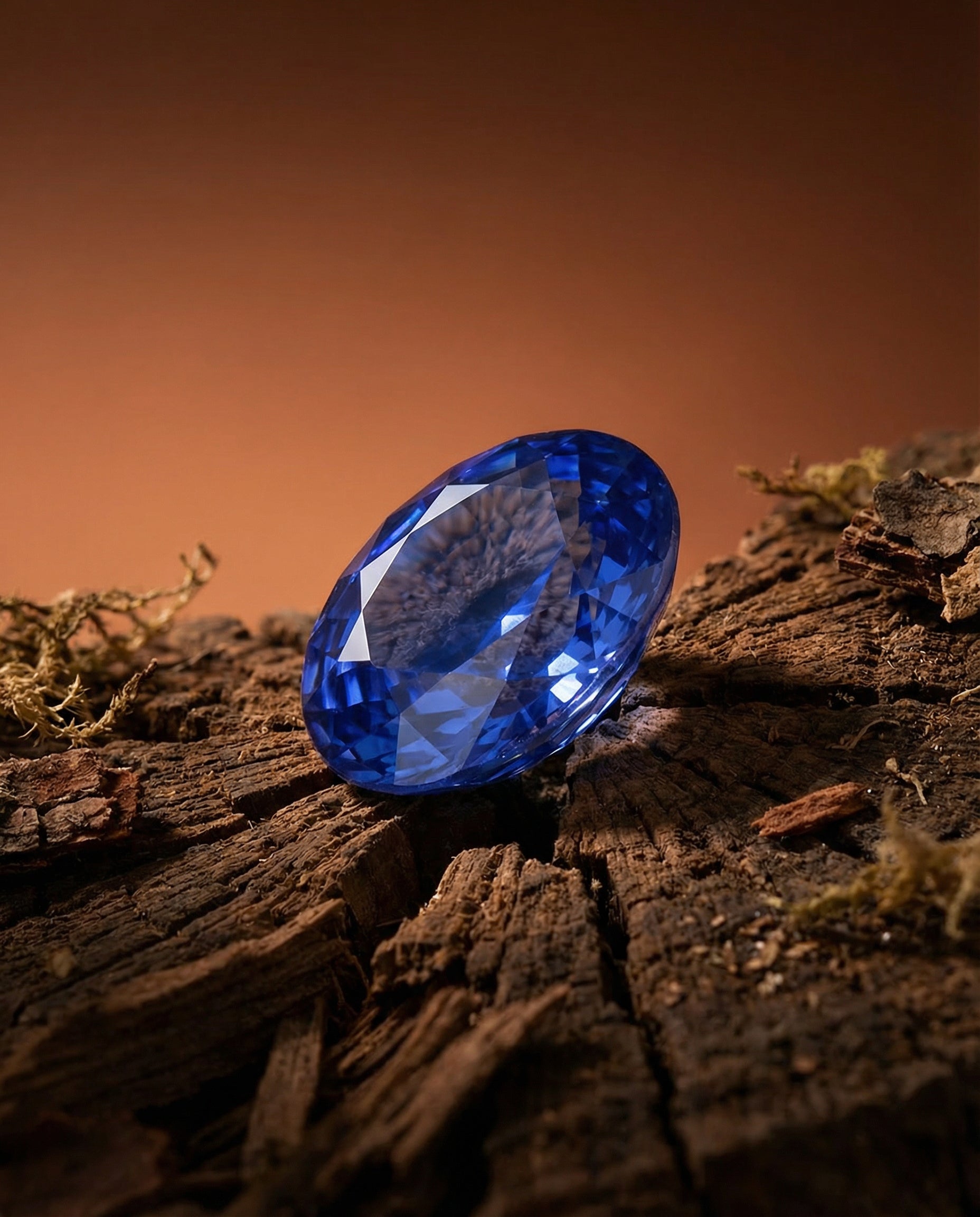 5.79ct Blue Sapphire from Sri Lanka, GIA certified oval gemstone by SkyJems, premium natural blue corundum