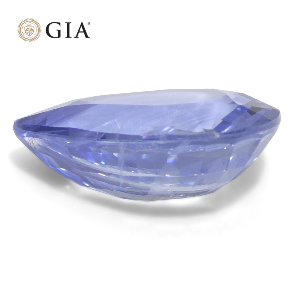 10.62ct Pear Blue Sapphire GIA Certified Sri Lanka - Skyjems Wholesale Gemstones