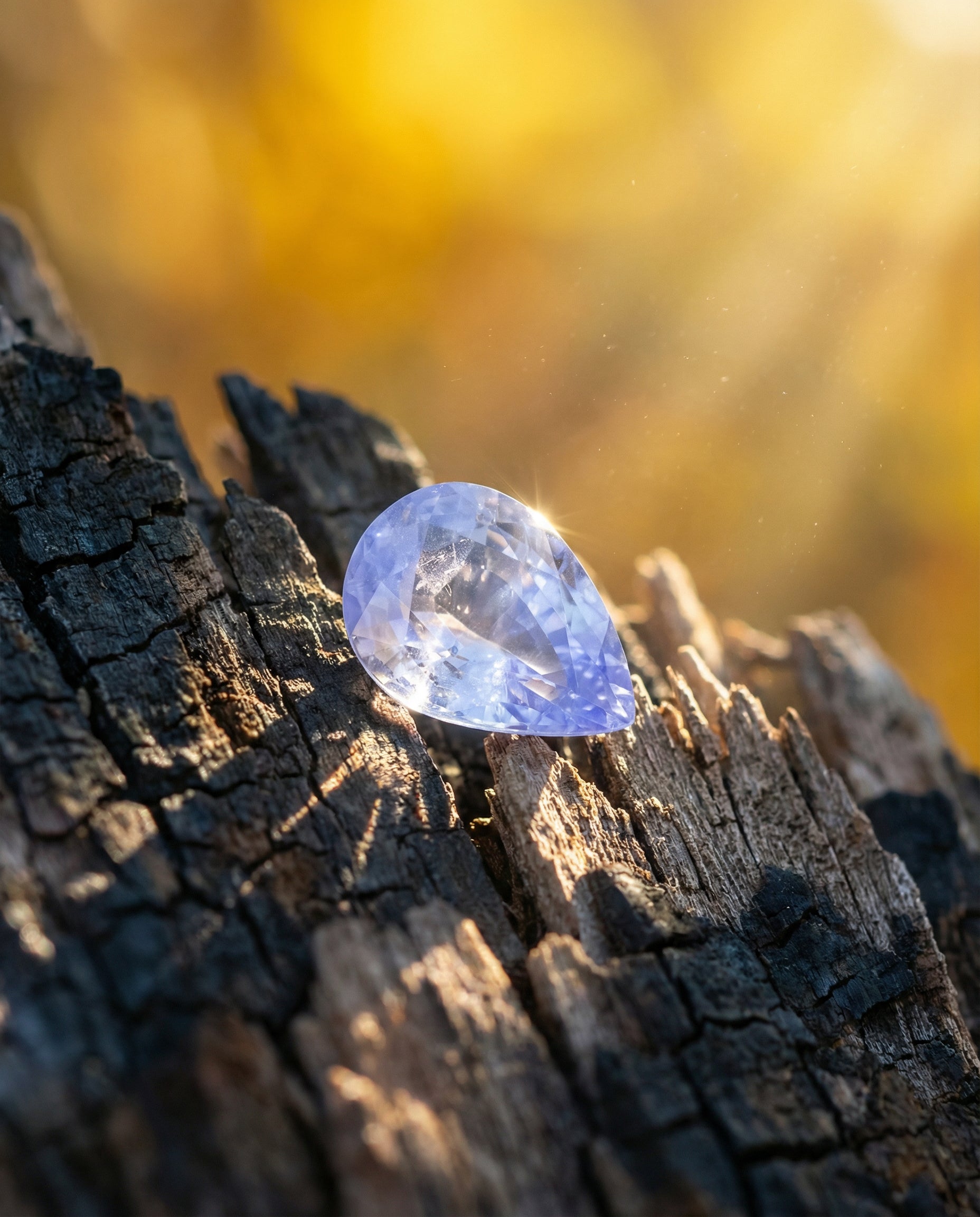 10.62ct Pear Blue Sapphire GIA Certified Sri Lanka - Skyjems Wholesale Gemstones