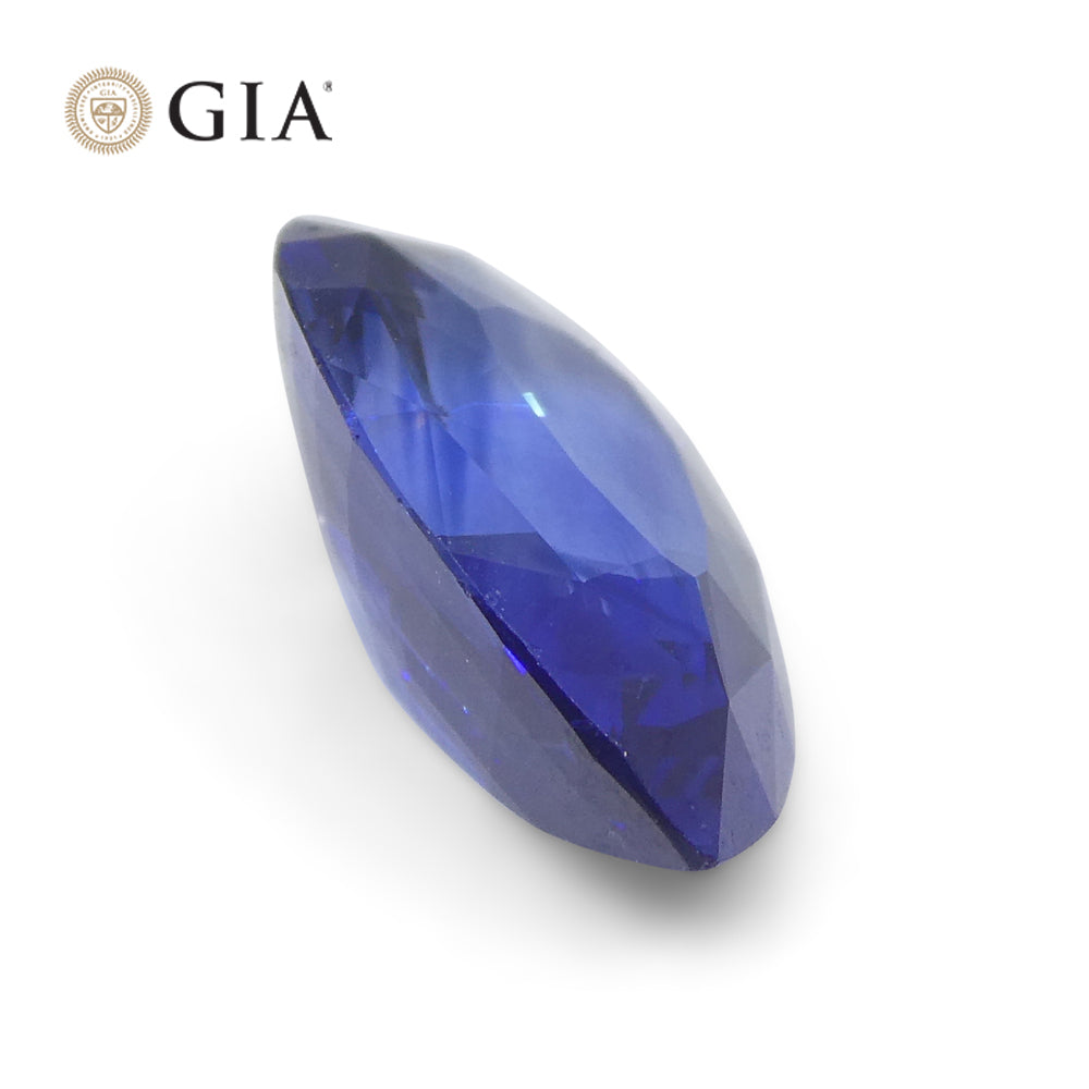 2.40ct Blue Pear Sapphire from Sri Lanka, GIA Certified Natural Gemstone by SkyJems Canadian Gem Experts