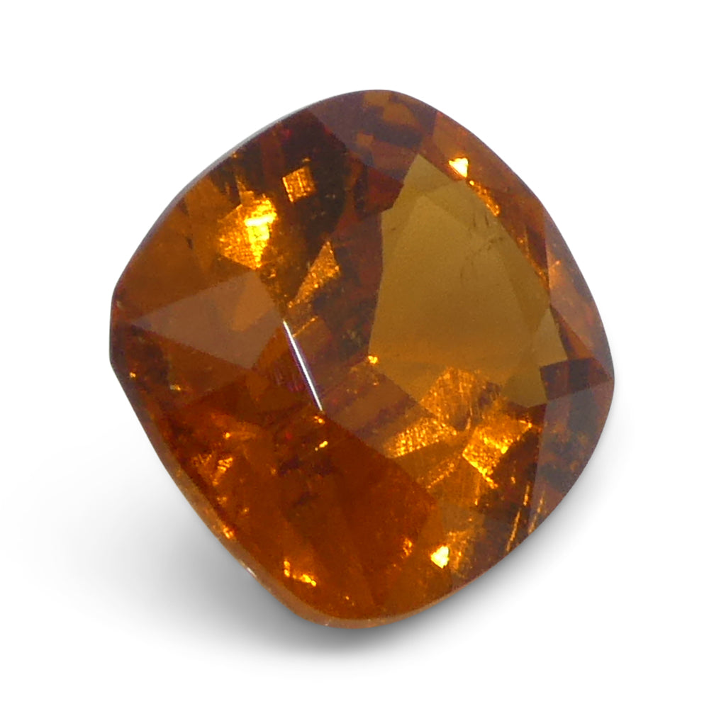 1.82ct Rectangular Cushion Fanta Orange Mandarin Spessartite/Spessartine Garnet from Namibia - Skyjems Wholesale Gemstones