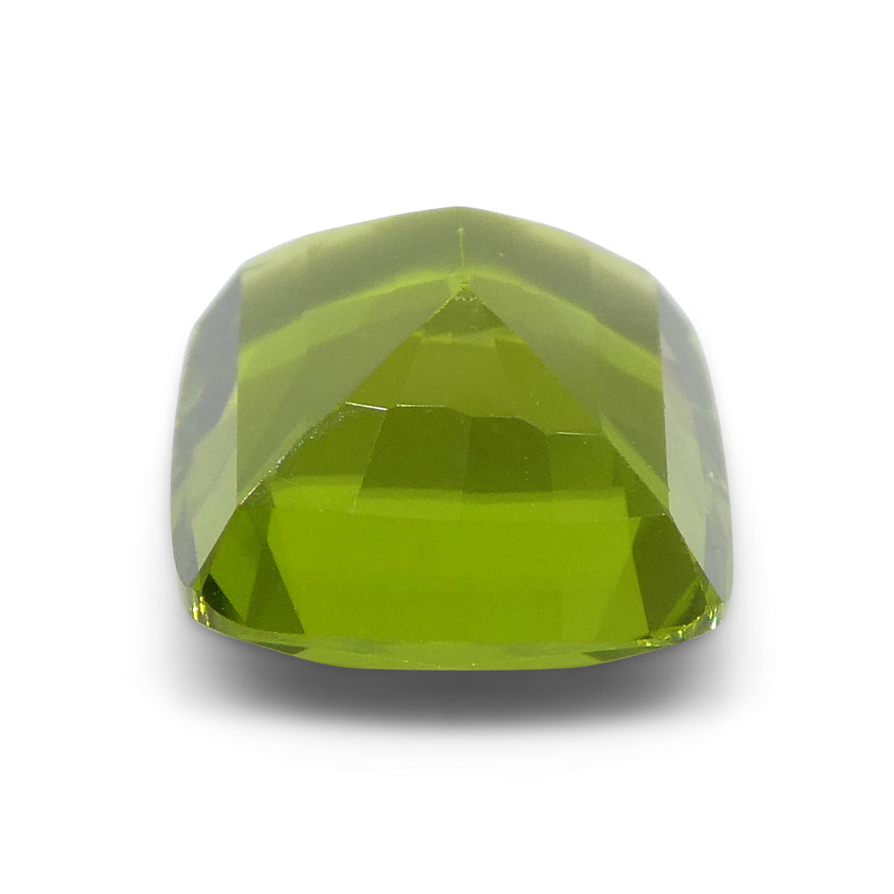 4.95ct Yellowish Green Peridot from Pakistan, Rectangular Cushion Cut | Premium Loose Gemstone by SkyJems