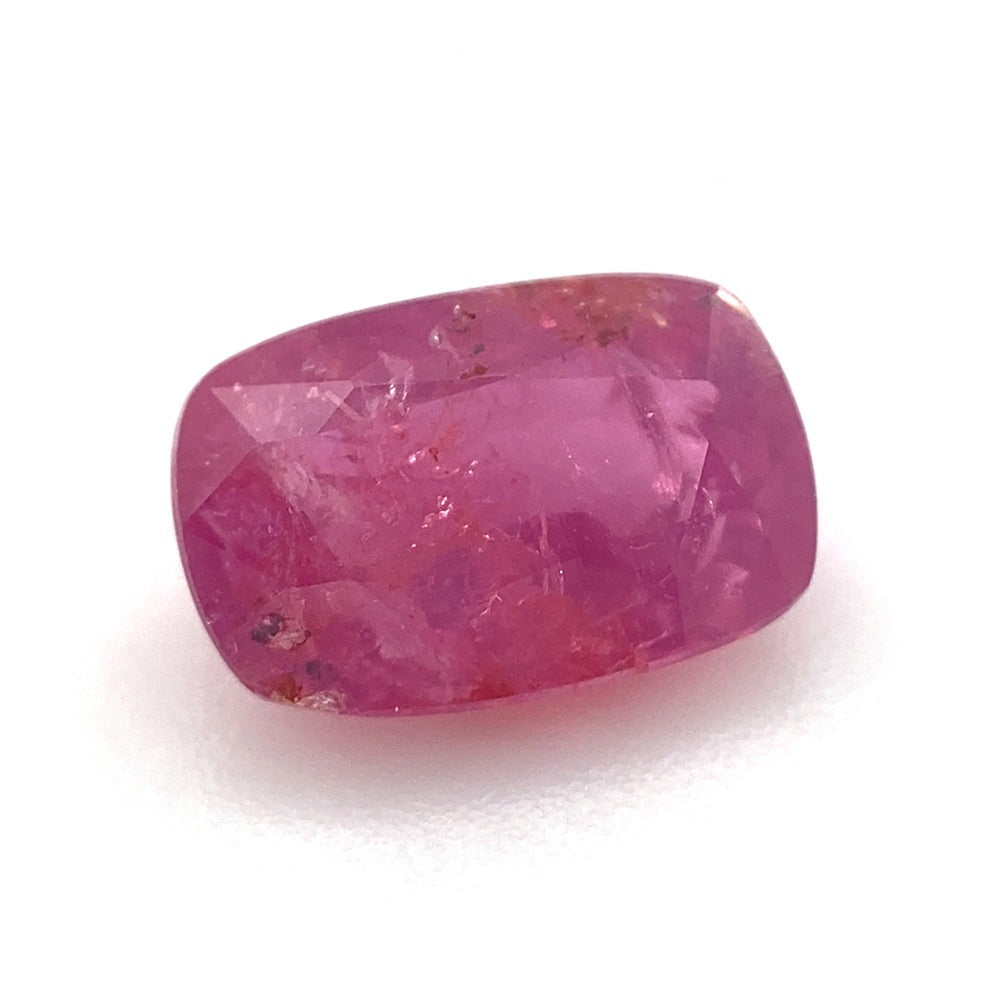 1.51ct Cushion Red Ruby from Tanzania, unheated natural gemstone by SkyJems Canadian gem specialists